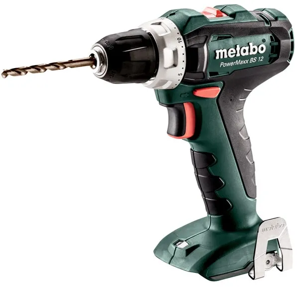 Metabo PowerMAXX BS 12 solo ασύρματο τρυπάνι/κατσαβίδι
