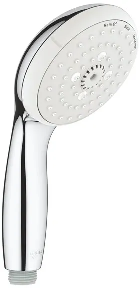 Grohe Tempesta 100 Ντους χειρός, 3 Τύποι ψεκασμού, Χρώμιο