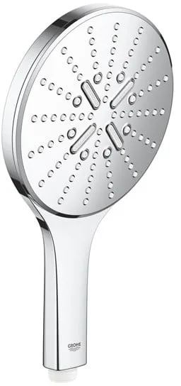 Grohe Rainshower SmartActive 150 χειροντους, 3 τύποι ψεκασμού, χρώμιο