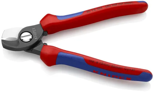 Knipex Κόφτης καλωδίων, μπρούντζινος, με λαβή πολλαπλών συστατικών 165 mm