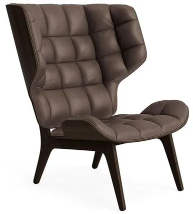 NORR11 Mammoth Πολυθρόνα Σκούρο Καπνισμένη Δρυς/Dark Brown 21001