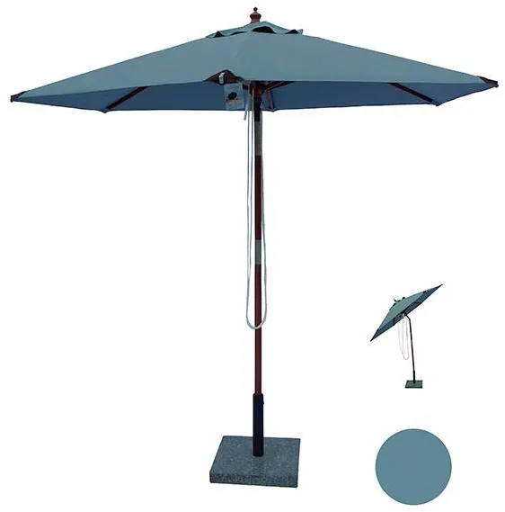 Ομπρέλα Geneve - 2,5 μέτρα - γκρι