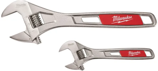 Σετ ρυθμιζόμενων γαλλικών κλειδιών Milwaukee 150/200mm