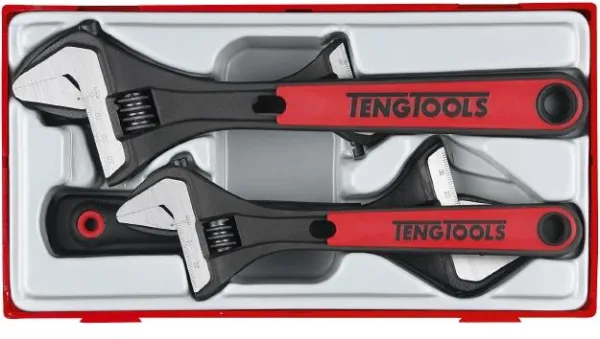 Σετ ρυθμιζόμενων γαλλικών κλειδιών Teng Tools TTADJ04 με 4 τεμάχια