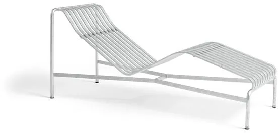 HAY Palissade Chaise Longue Γαλβανισμένος χάλυβας