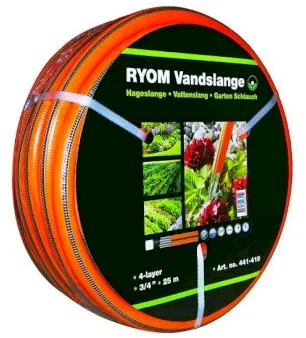 RYOM Λαστιχένιος σωλήνας κήπου - 4 στρώσεων ενισχυμένος